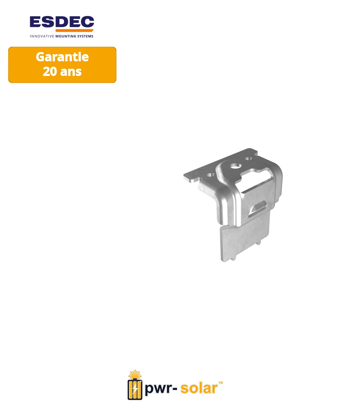 ESDEC Enstall Enstall FlatFix Pince d'extréavecé 35mm
