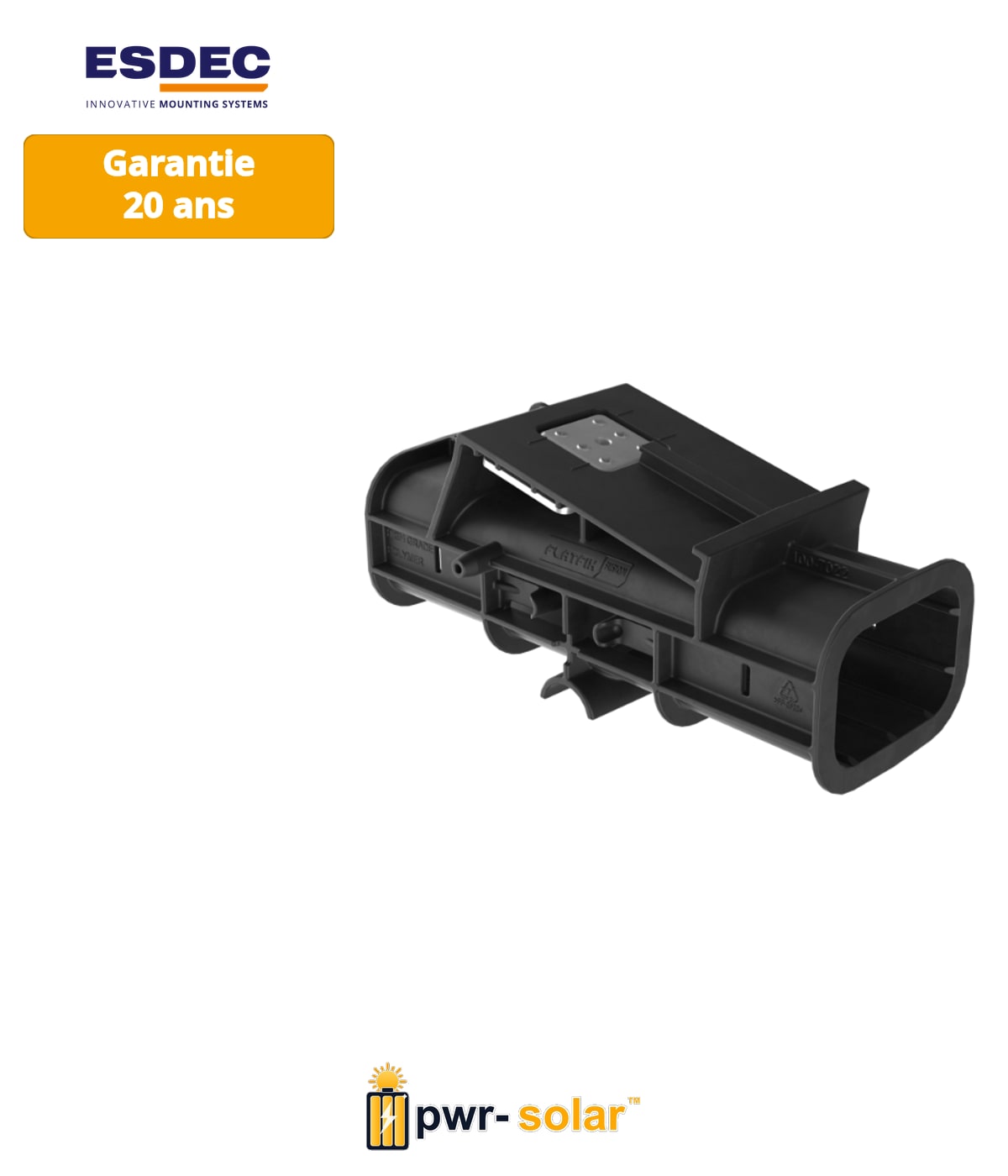 ESDEC Enstall FlatFix Fusion Elément de base bas