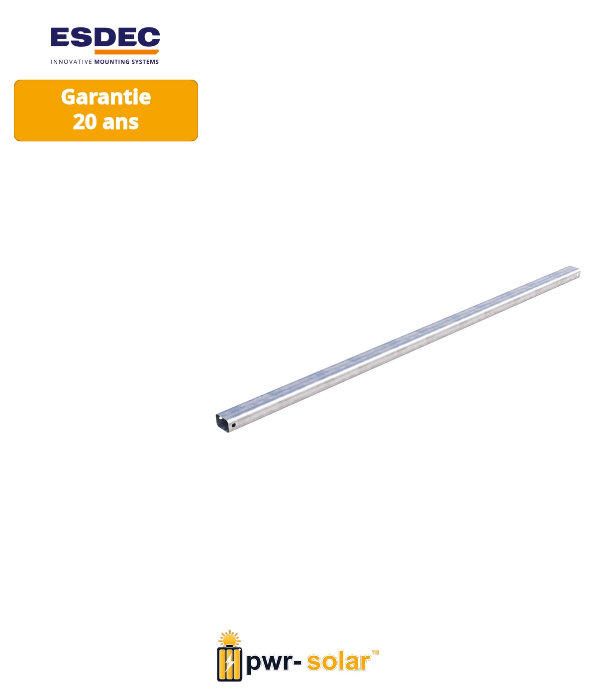 ESDEC Enstall FlatFix Fusion Profilé de base 1670mm