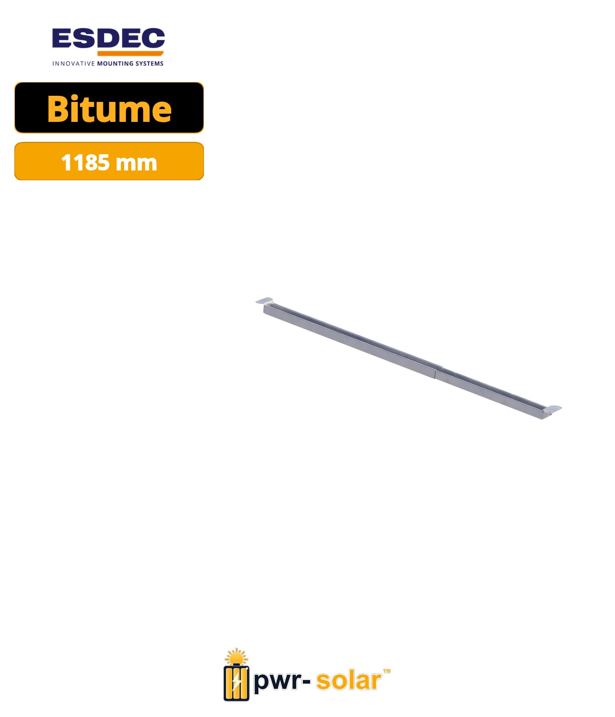 Enstall FlatFix Fusion Profilé d'Ancrage L=1600-1780mm