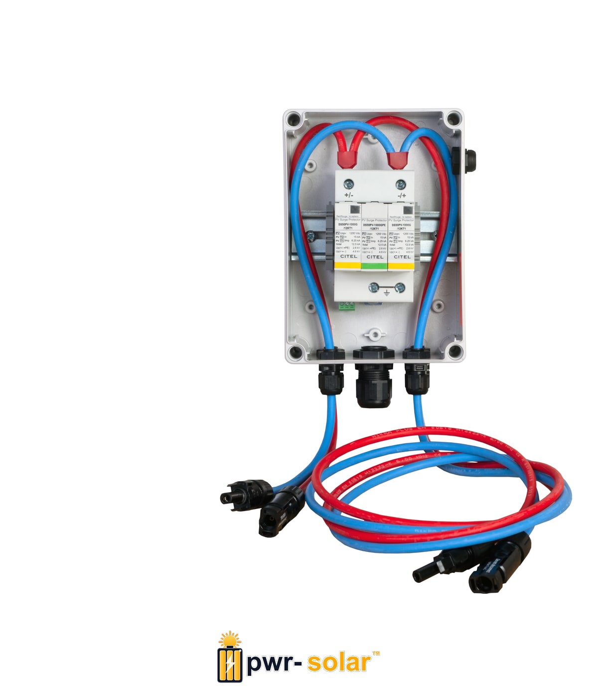 Citel PV-String Connection Box with Type 2 SPD (CiPlug1-51-1)