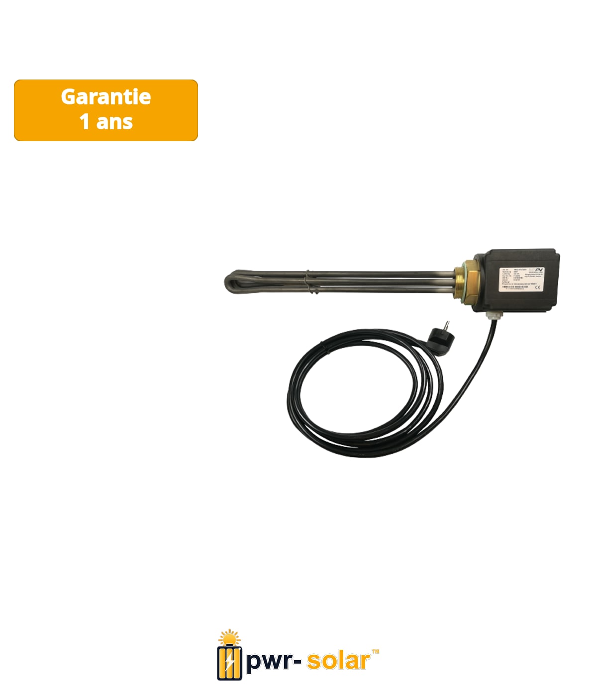My-PV Thermoplongeur 1,5" - 230V - 3 kW / SANS THERMOSTAT