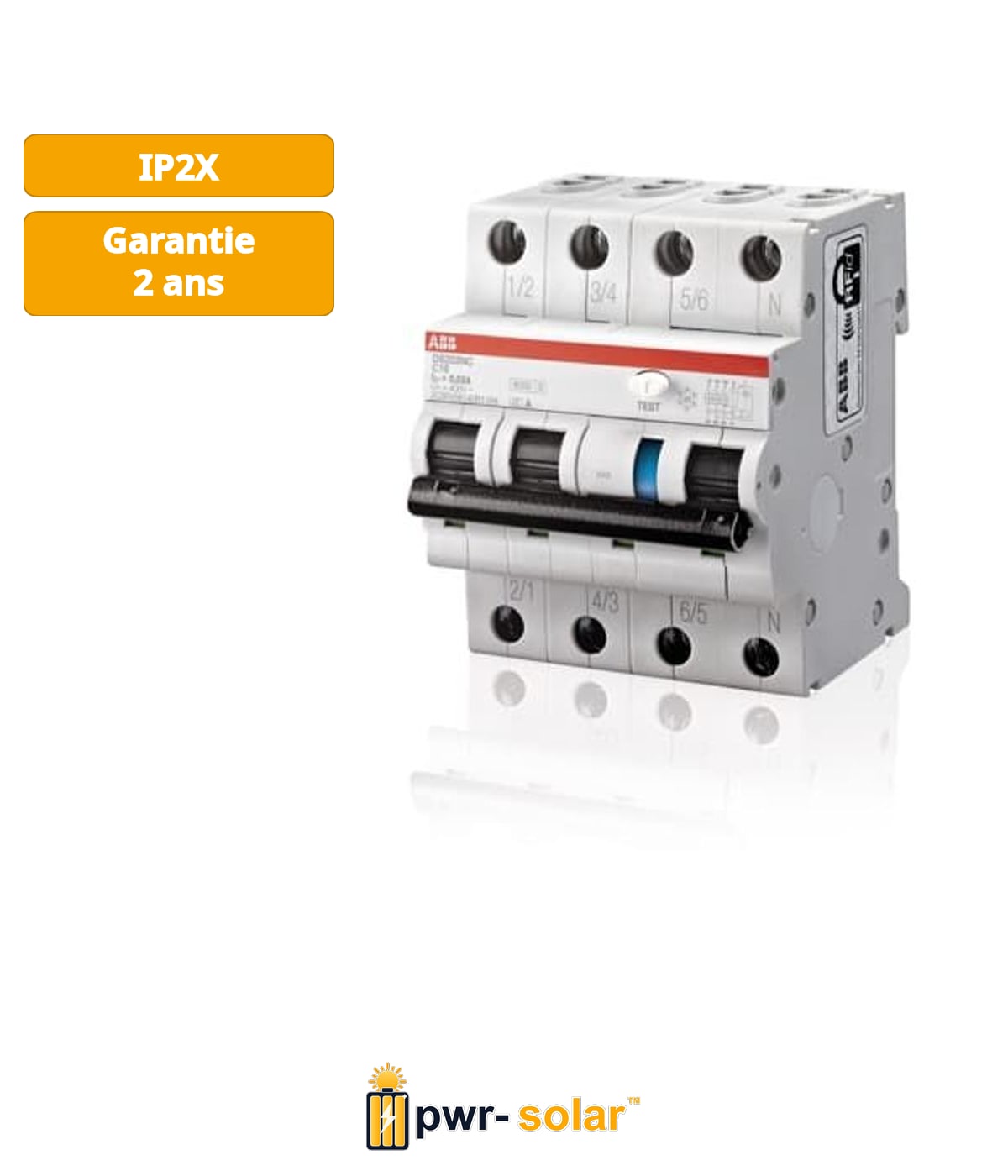 ABB DS203NC C32 A300 Disjoncteur à courant résiduel avec protection contre les surintensités