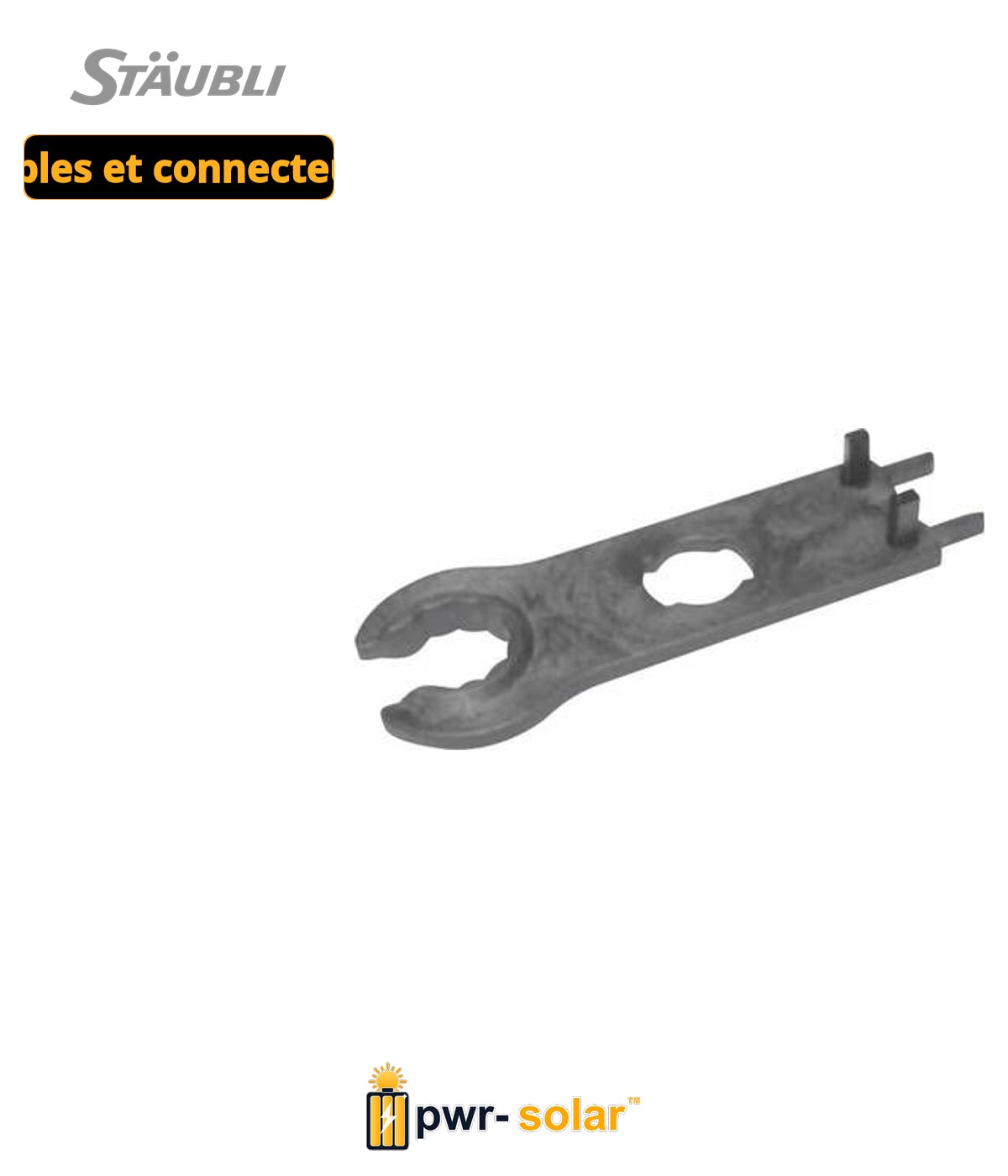 Stäubli Jeu de clés à fourche (2 pièces) PV-MS
