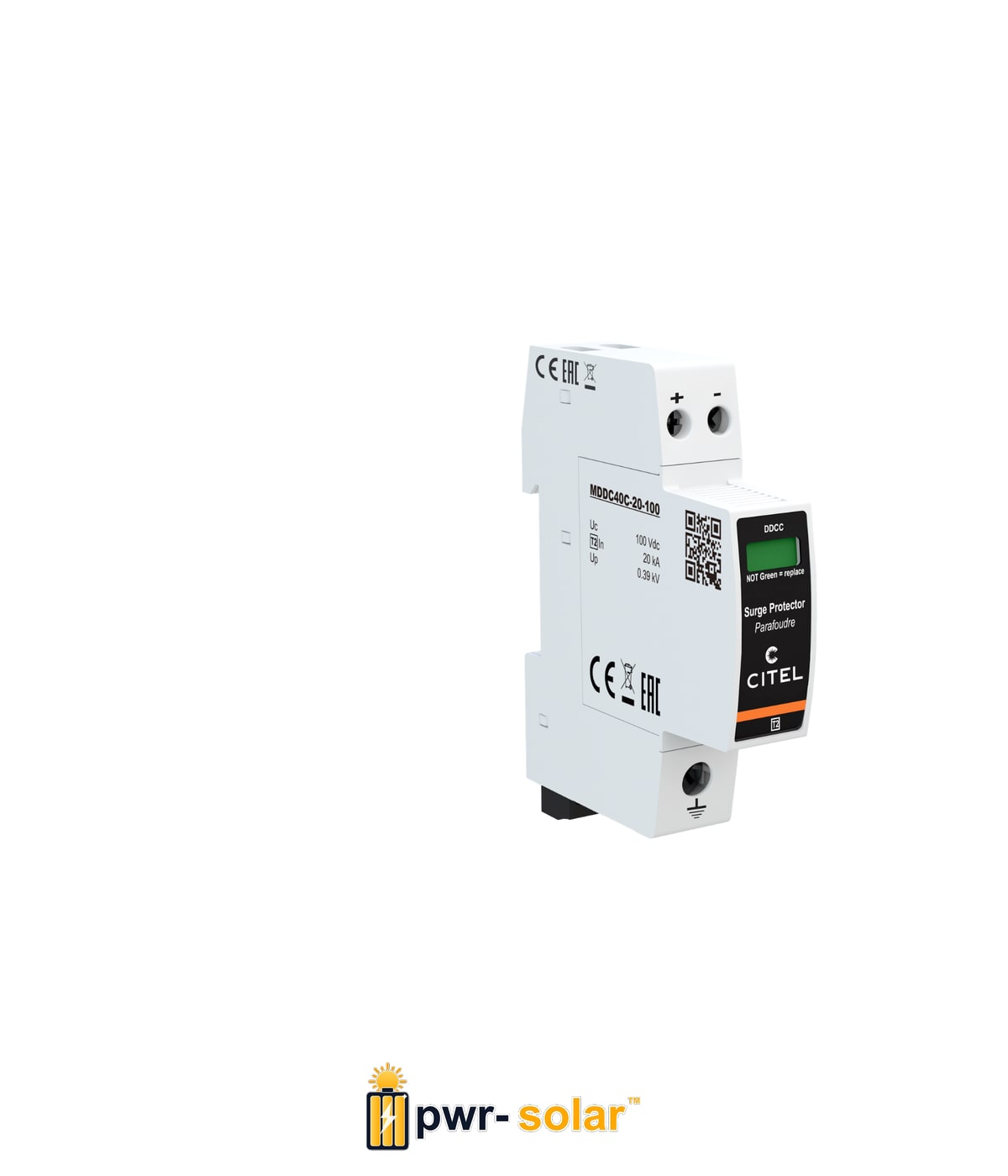 Parafoudre DC Citel DDC40CS - Type 2 - 75Vdc