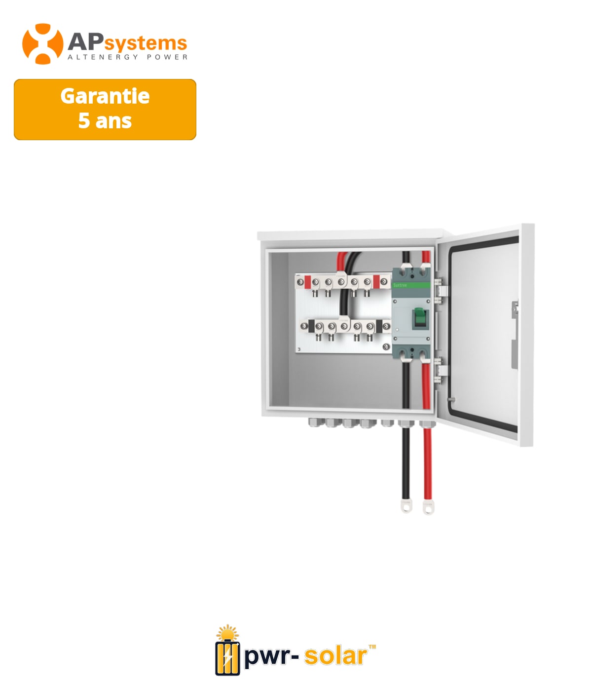 Coffret de Mise in Parallèle APSystems - 4 Batteries - 320A