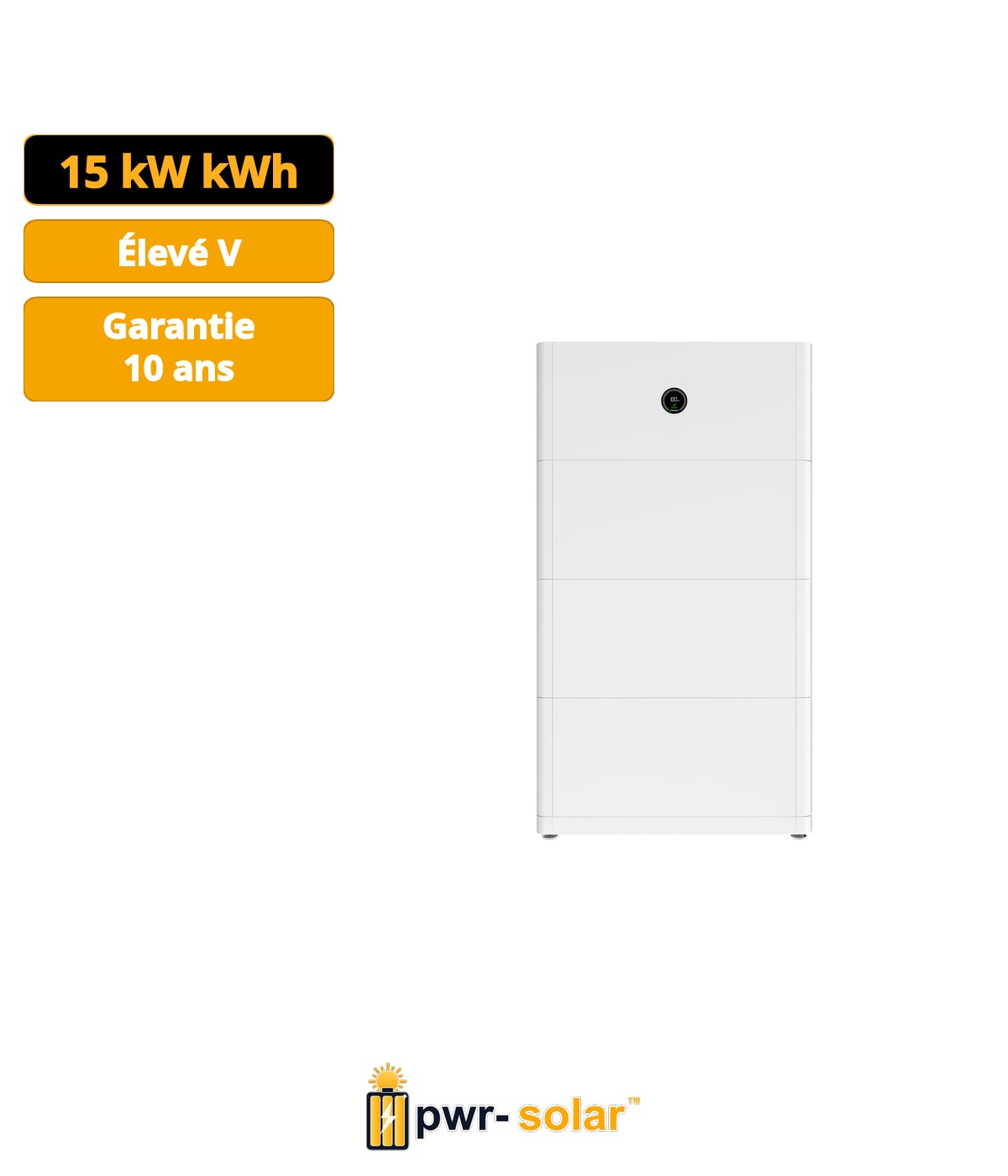 Système de batterie haute tension Growatt APX15.0P pour onduleur MIN-XH