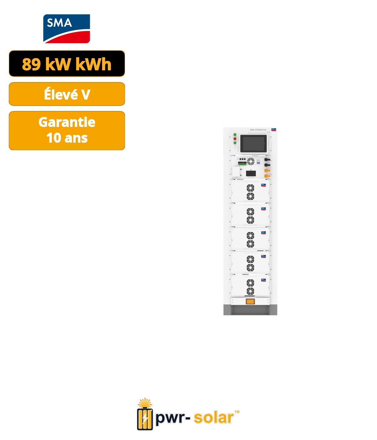 SMA Module batterie CS-89-IN-30 89 kWh (Indoor)
