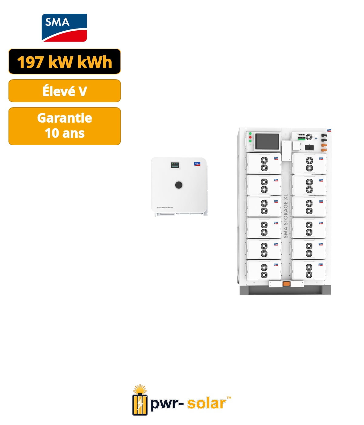 SMA Storage XL Package Indoor 50kW / 197kWh