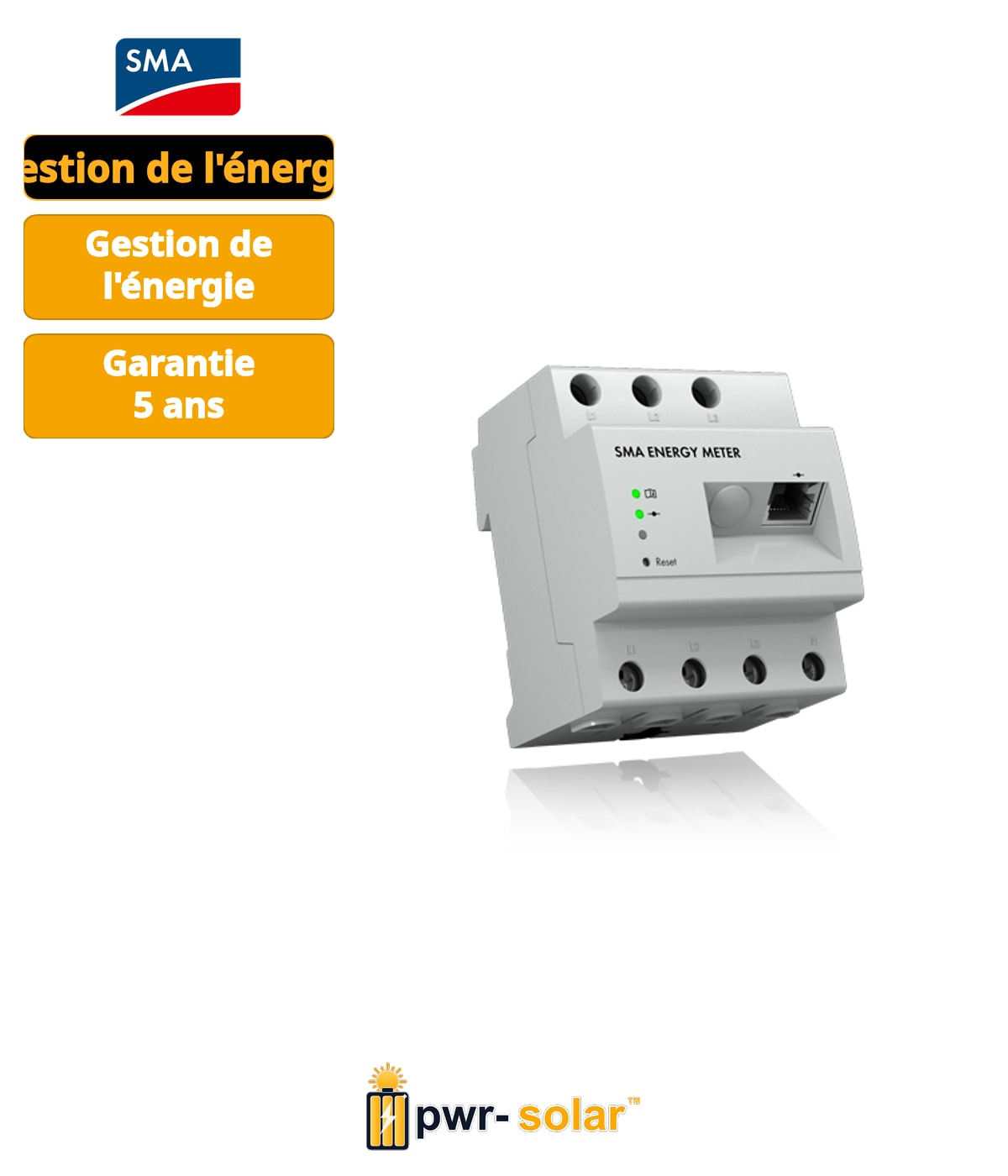 SMA Energy Meter powered by ennexOS