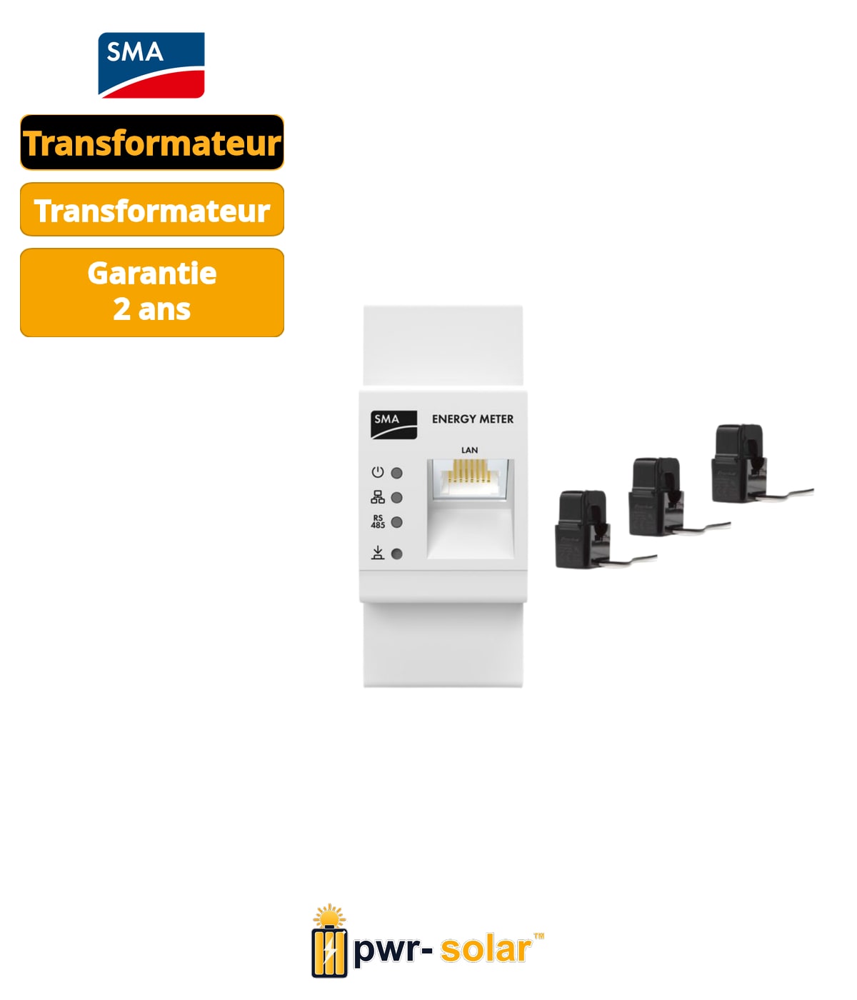 SMA Compteur d'énergie CT 63A (Triphasé)
