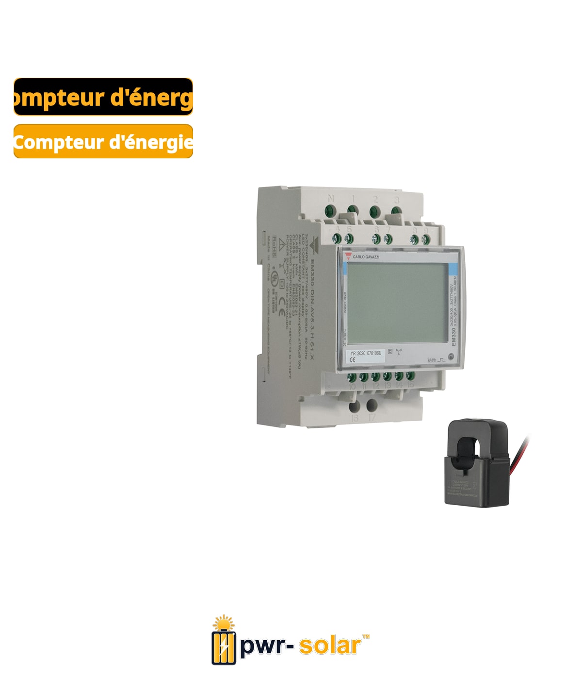 Wallbox Power Boost Meter (Clamp / 3PH jusqu'à 250A)