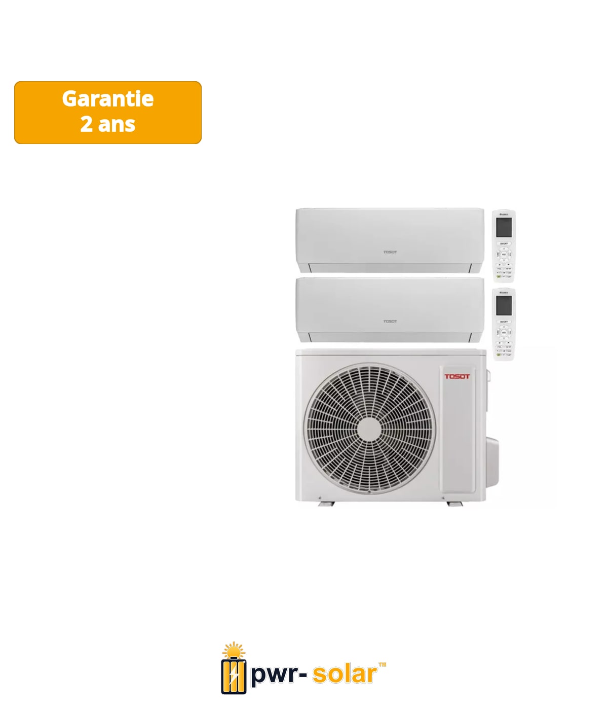 Tosot PULAR by GREE Climatiseur Multi-split Inverter 0912P R32 5,2 kW - Kit