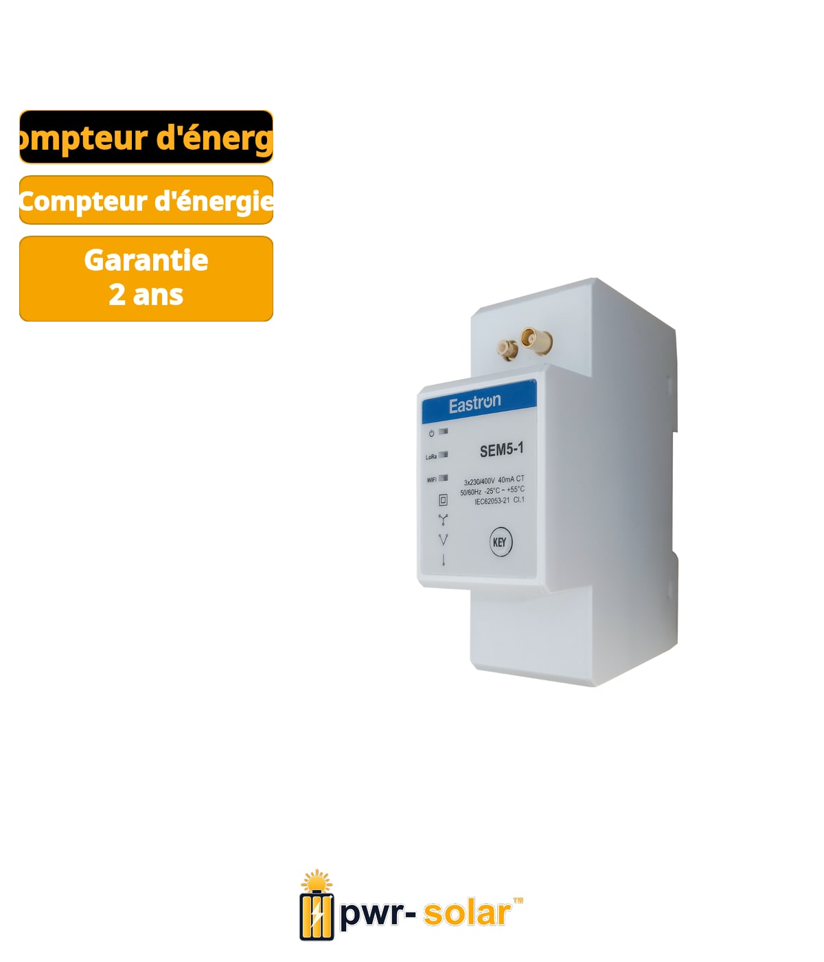 Growatt SEM5-1 Compteur Intelligent pour AURA & NEXA