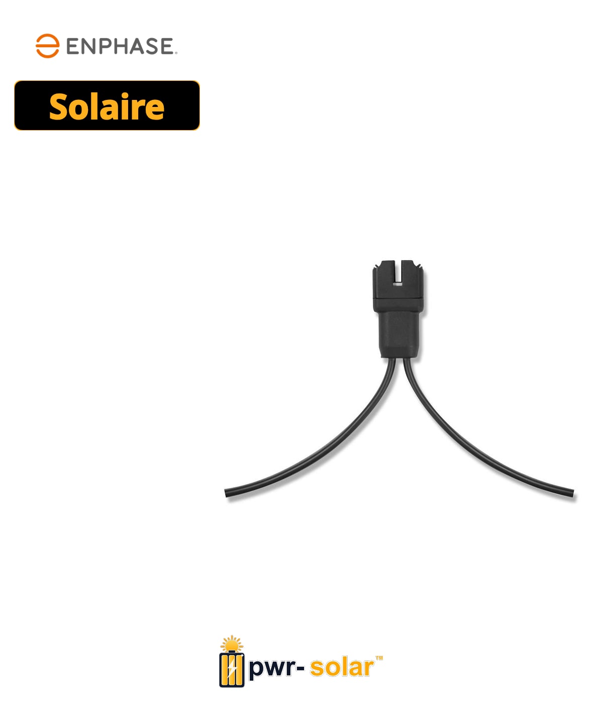 Enphase 3PH, 2.5mm2 Q Cable for 60/72/96 cell, 1.3m portrait module pitch