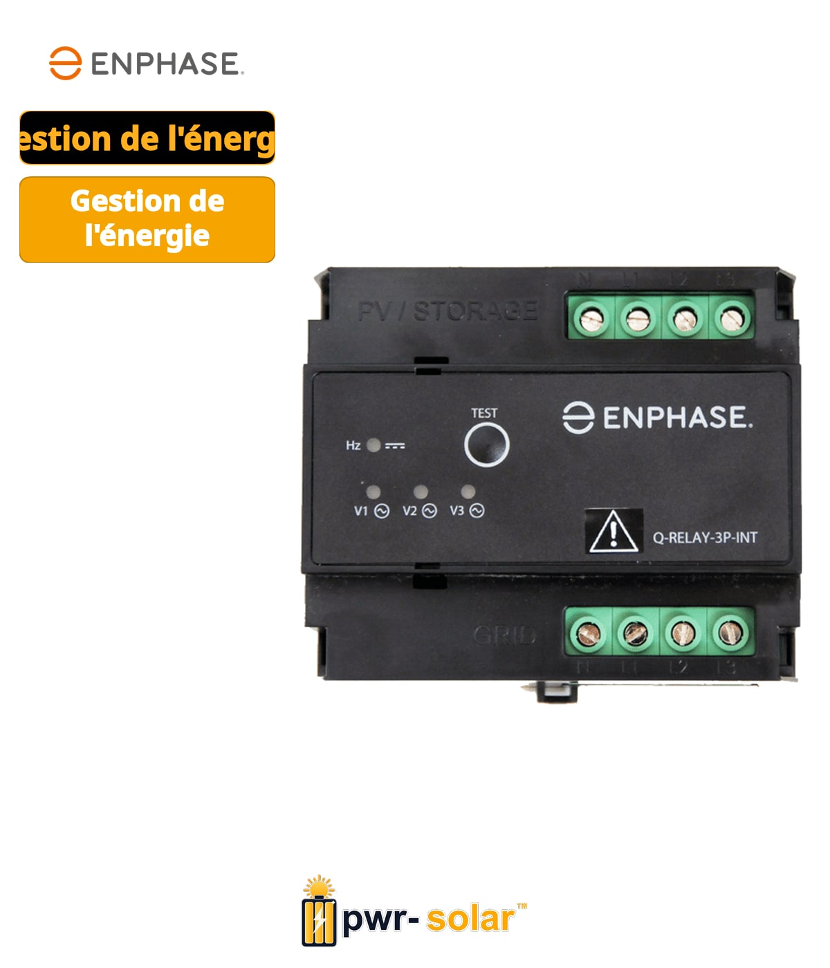 Enphase Relai externe pour IQ series - (3PH) (Italy Version)