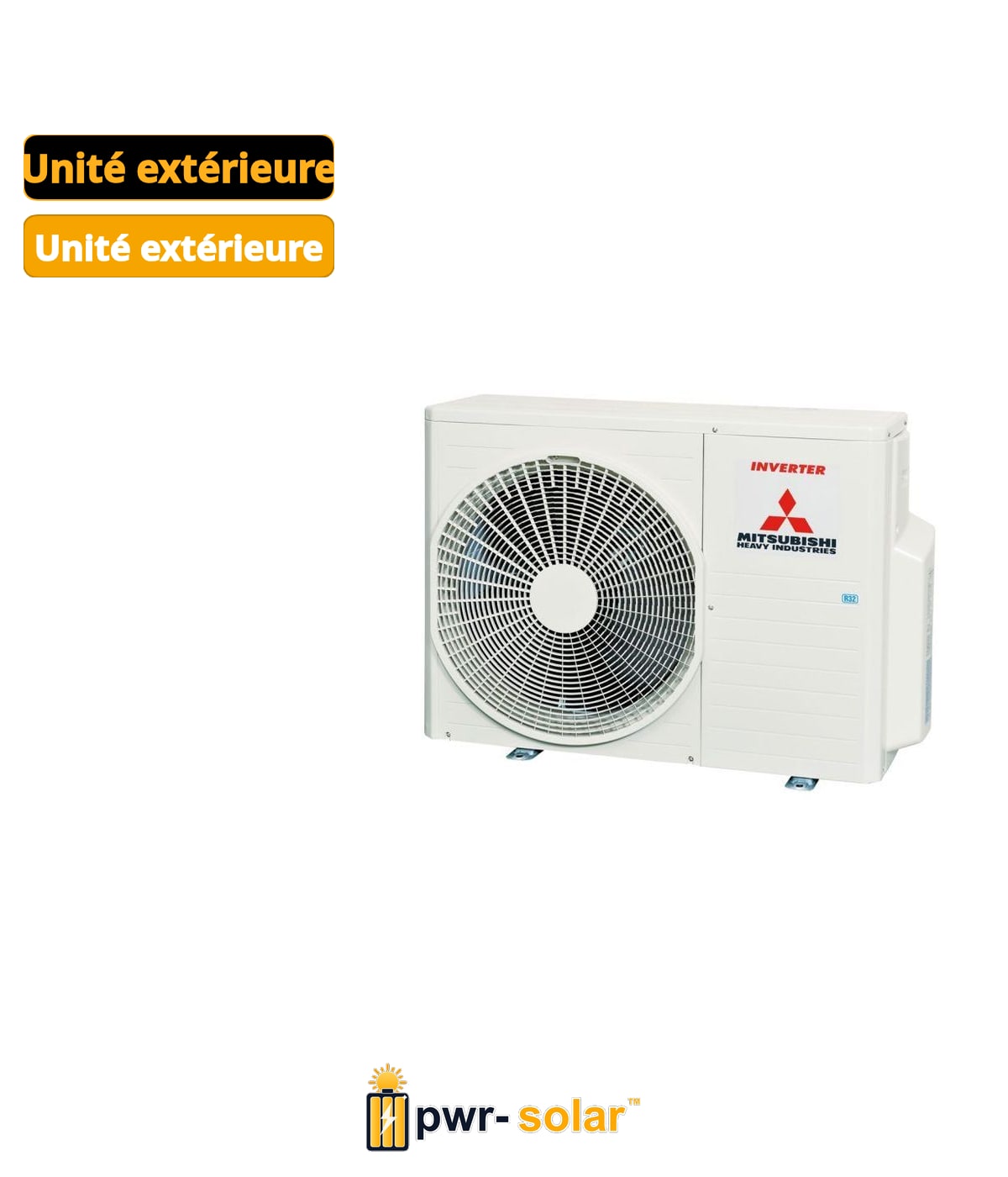 Mitsubishi SCM40ZS-W - Unité extérieure Multi-split - 4,0 kW