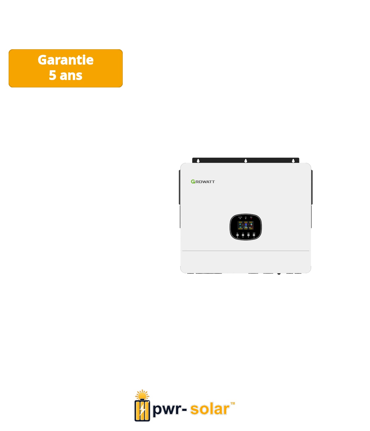 Growatt SPE 12000 ES onduleur hybride monophasé