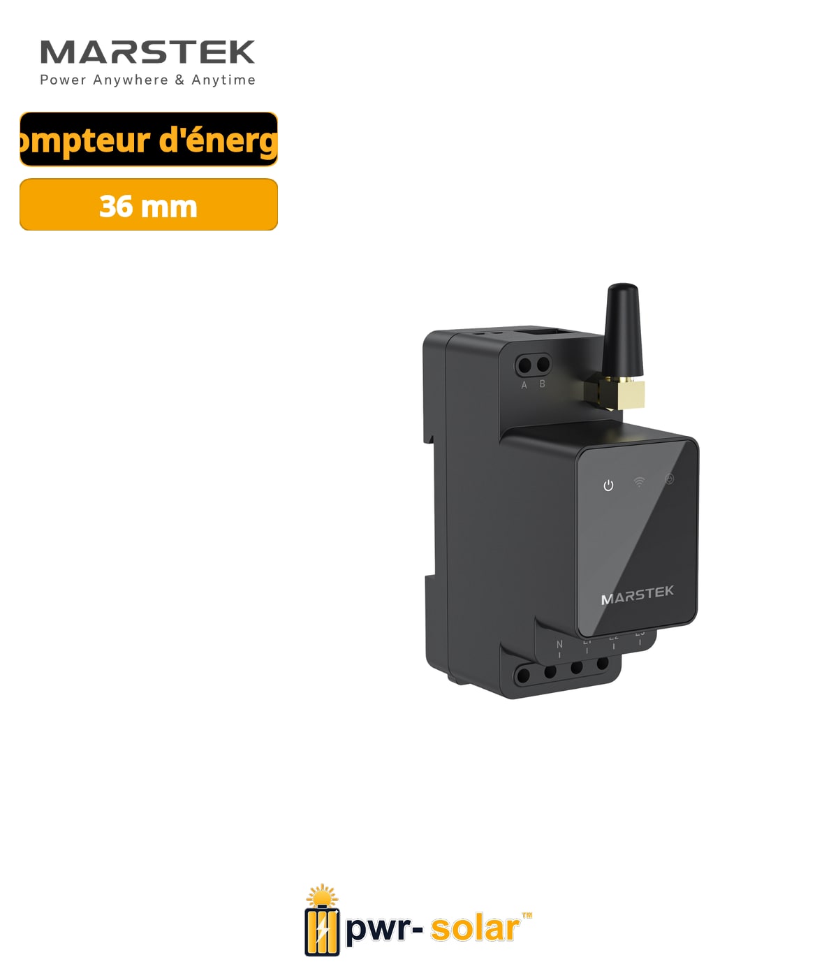 Compteur d'Énergie Marstek CT002 - Incl. Pinces CT