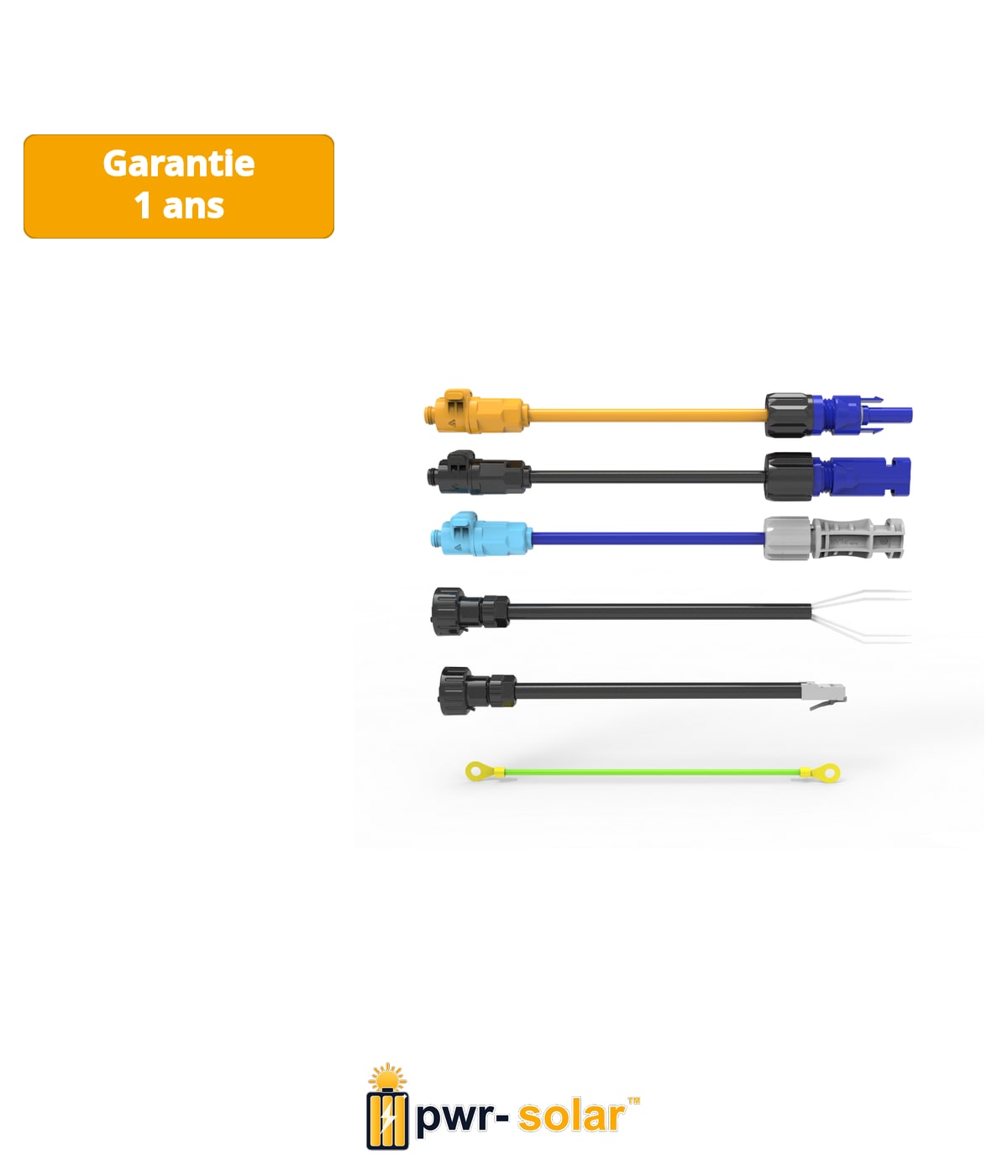 Câble Growatt APX vers Onduleur triphasé EU 5m