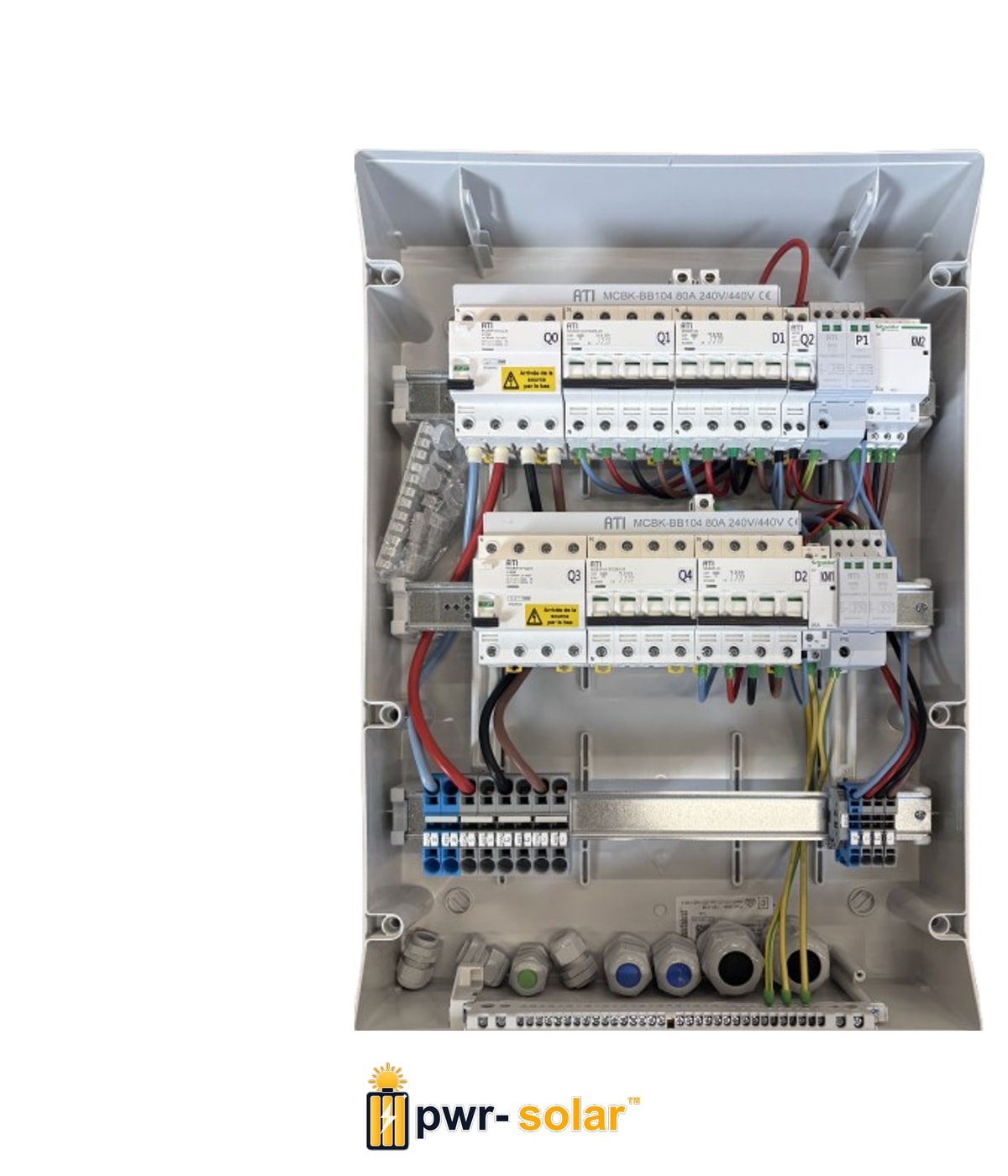RI2E - COFFRET AC BACK UP TRIPHASÉ DE 8 A 15KW - TYPE B