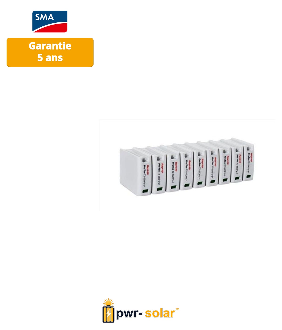 Kit module de protection contre les surtensions DC SMA
