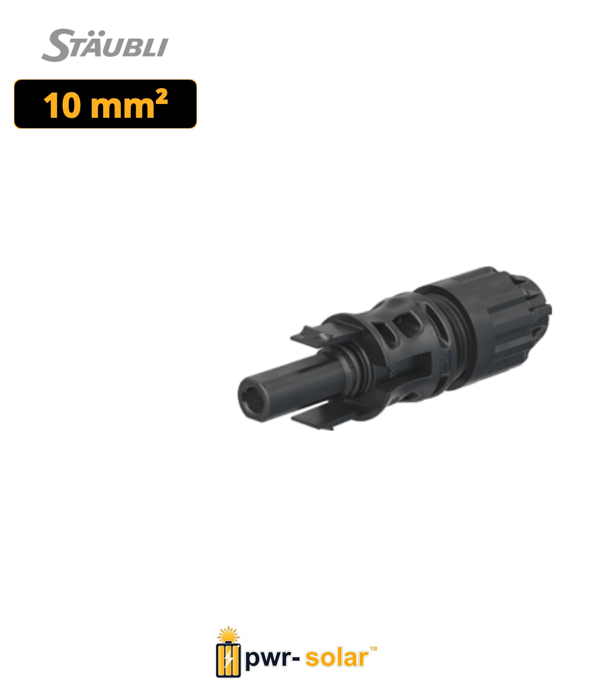 STÄUBLI - Sachet de 100 Connecteurs MC4 EVO 2 Femelle 10mm2 PV-KBT4-EVO 2A/10II