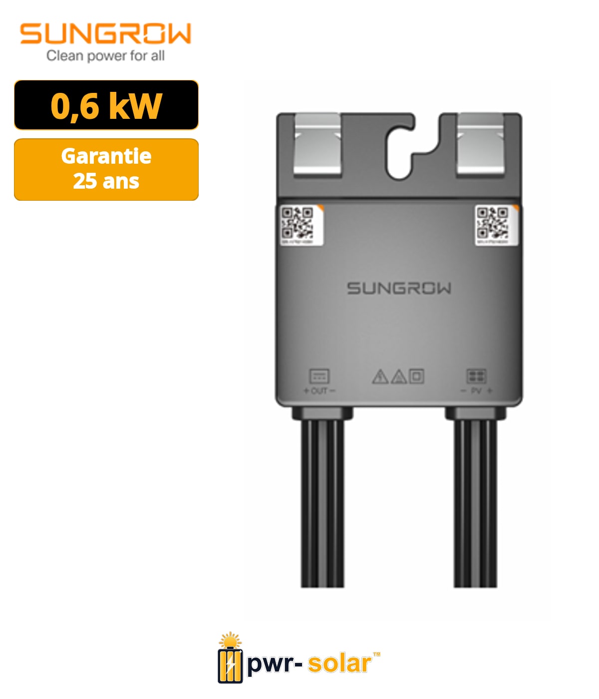 SUNGROW - Optimiseur SP600S