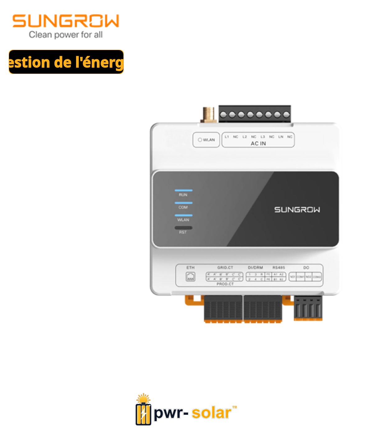 Sungrow iHomeManager ASQ00297 Système de gestion de l’énergie résidentiel
