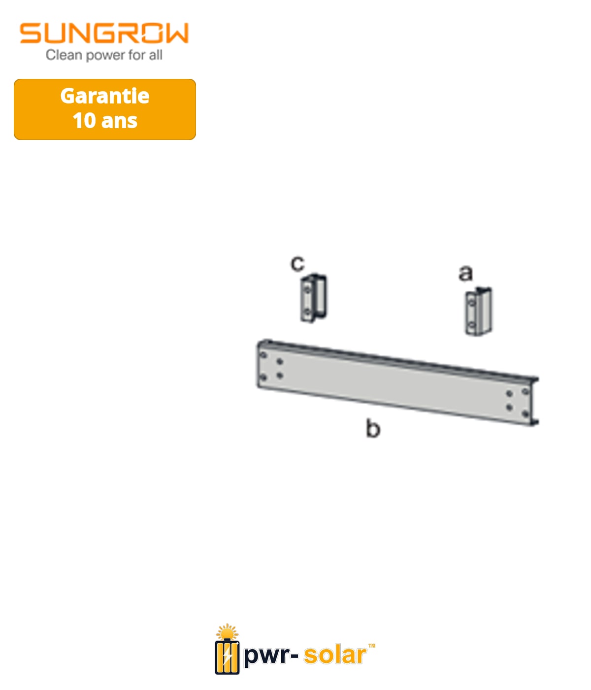 SUNGROW - Support pour batterie SBS050