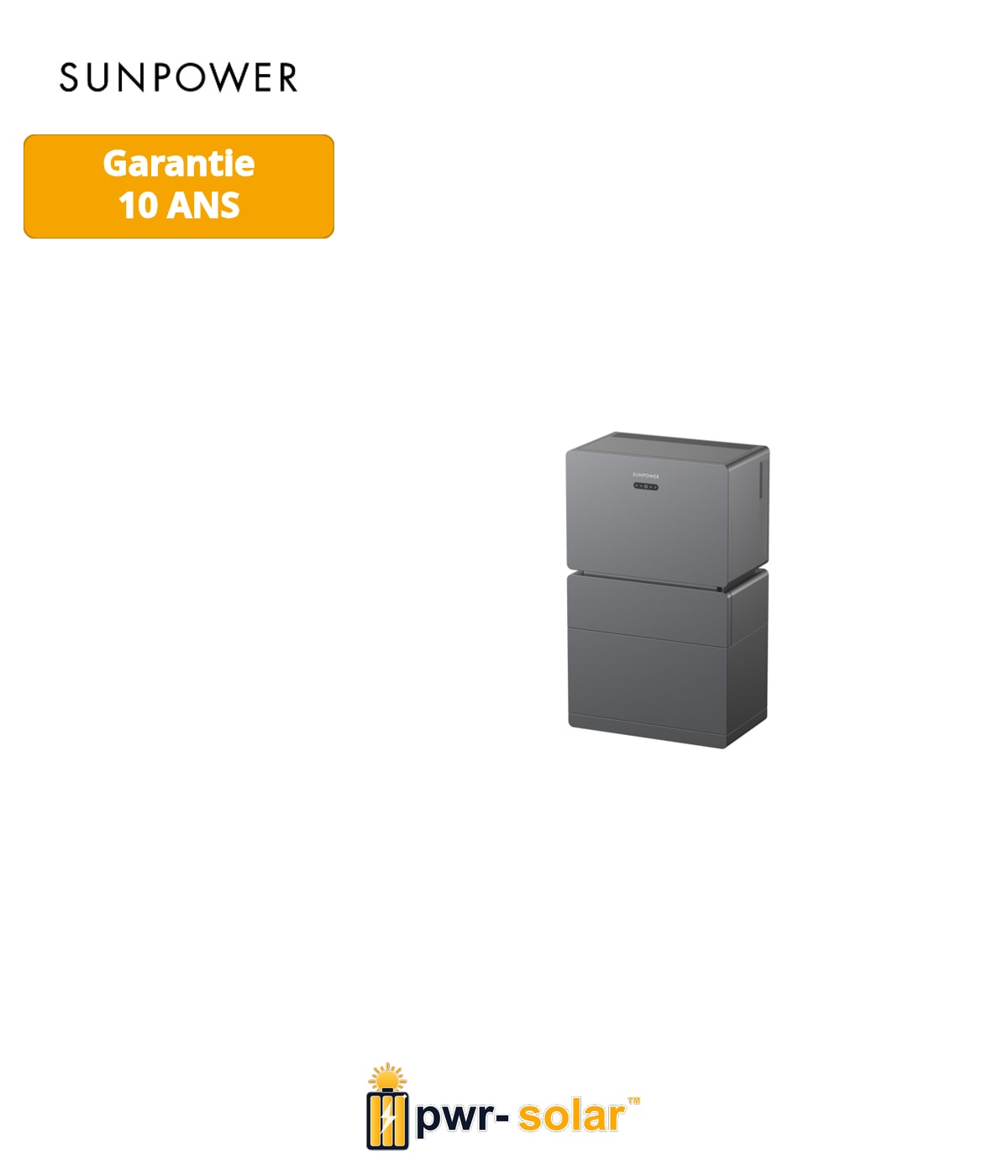 SUNPOWER RESERVE GEN 2 - 6kW / 5kWH stockage monophasé