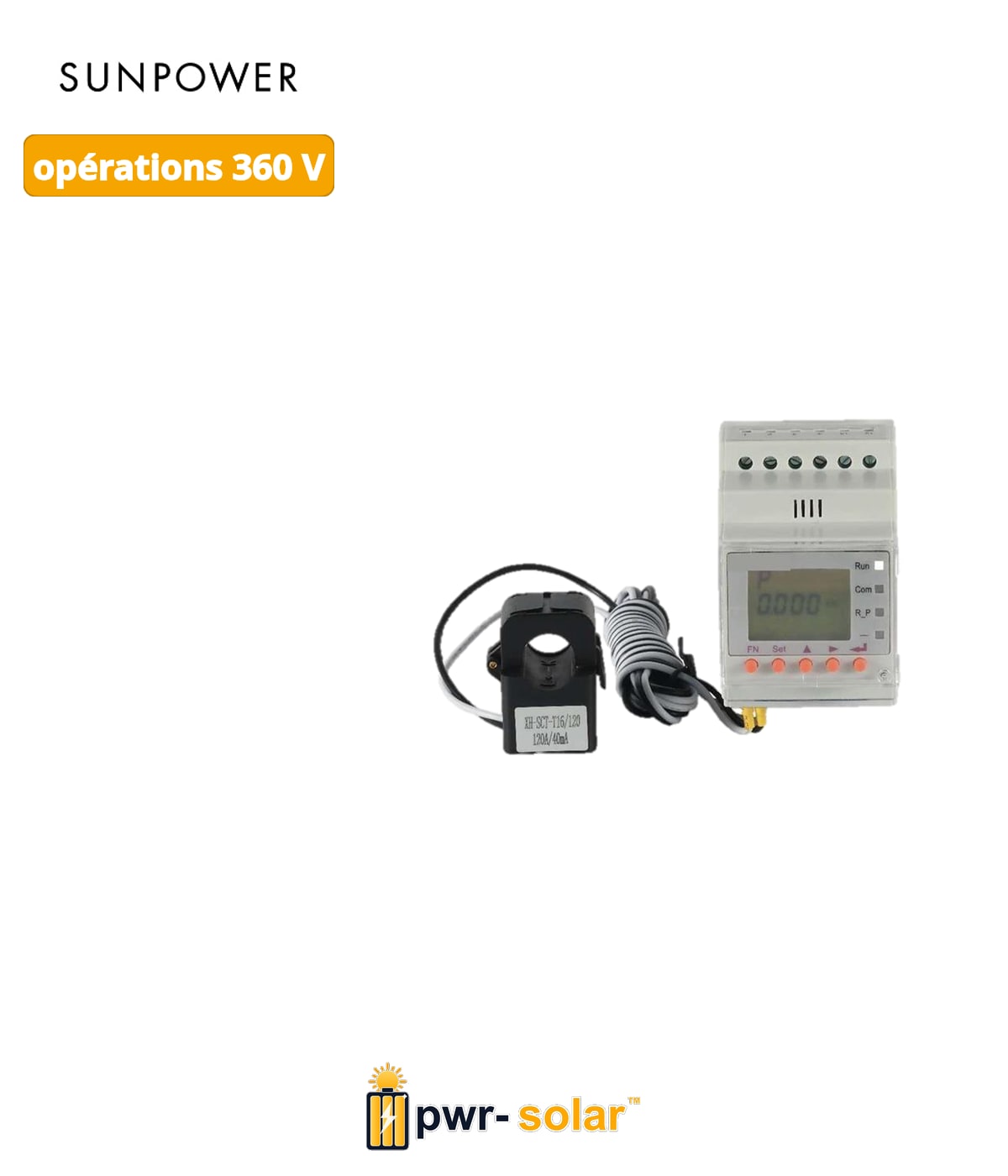 SUNPOWER RESERVE GEN 2 - 8kW / 5kWH stockage monophasé