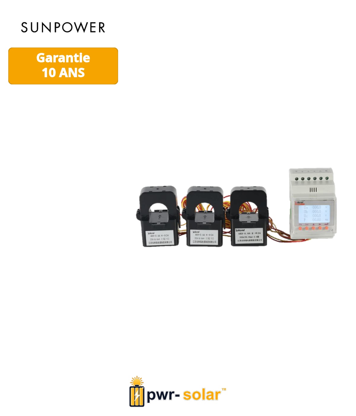 SUNPOWER RESERVE GEN 2 - Smart meter triphasé.