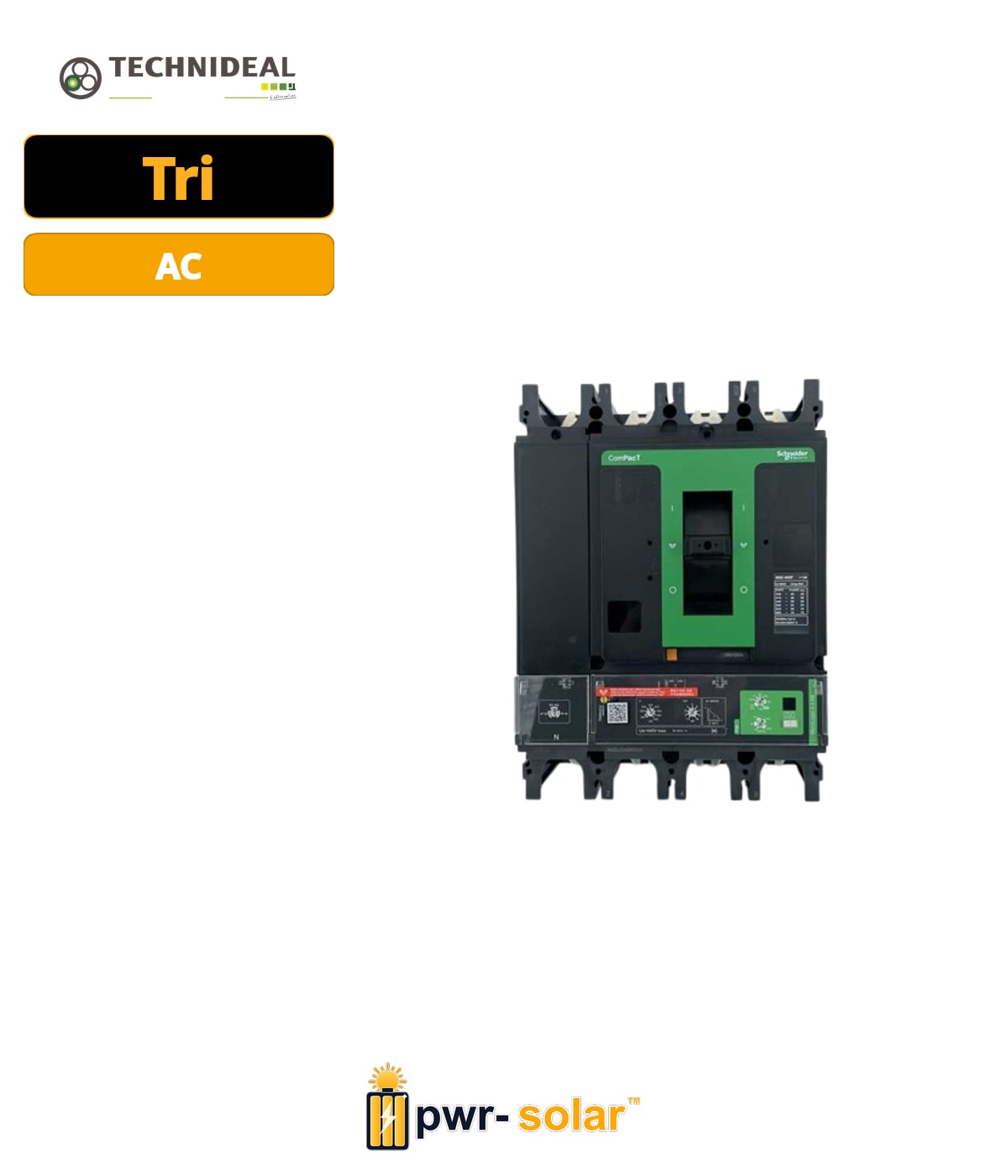Technideal - Agcp 400A Schneider - Sans Bretelles