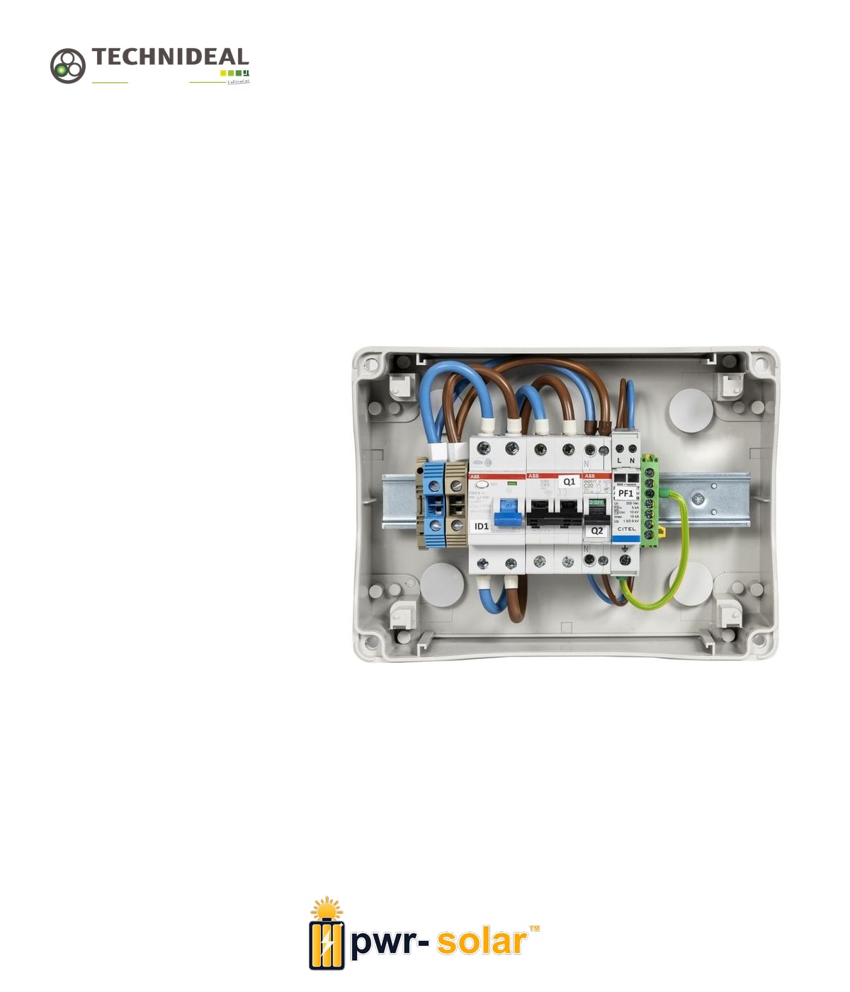 TECHNIDEAL - COFAC MOD HAUTE IMMUNITE - 1 OND MONO - 63A - 300mA - 8/10 KW
