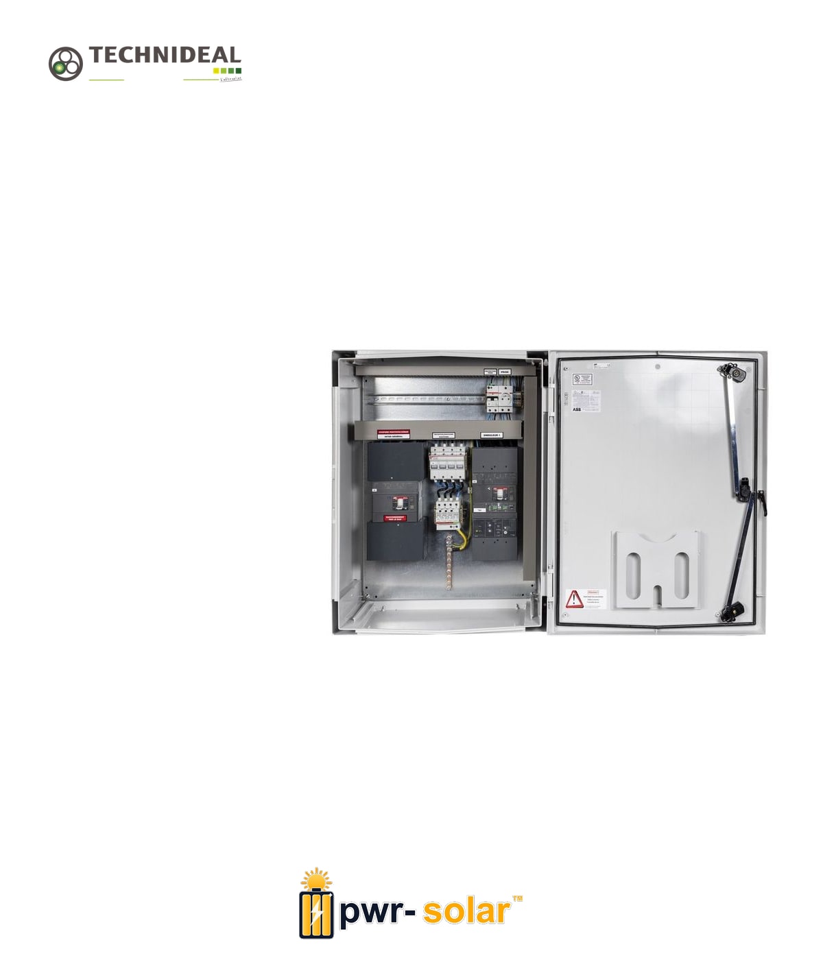 TECHNIDEAL - Coffret de protection AC pour un onduleur de 125kW triphasé