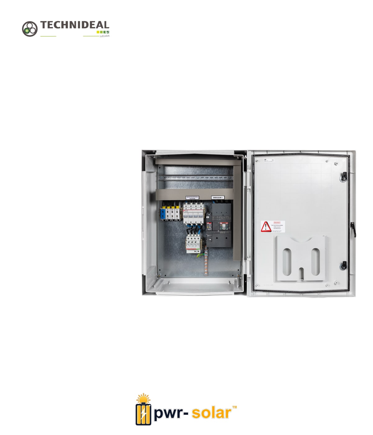 TECHNIDEAL - Coffret de protection AC pour un onduleur de 75kW à 100kW triphasé