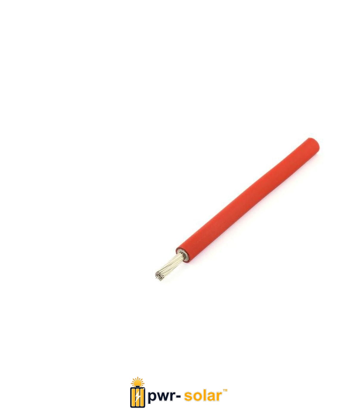 TOP CABLE - Touret 500m Câble solaire rouge 6mm² TOPSOLAR H1Z2Z2-K 1x6mm2 1500V Euroclasse Cca