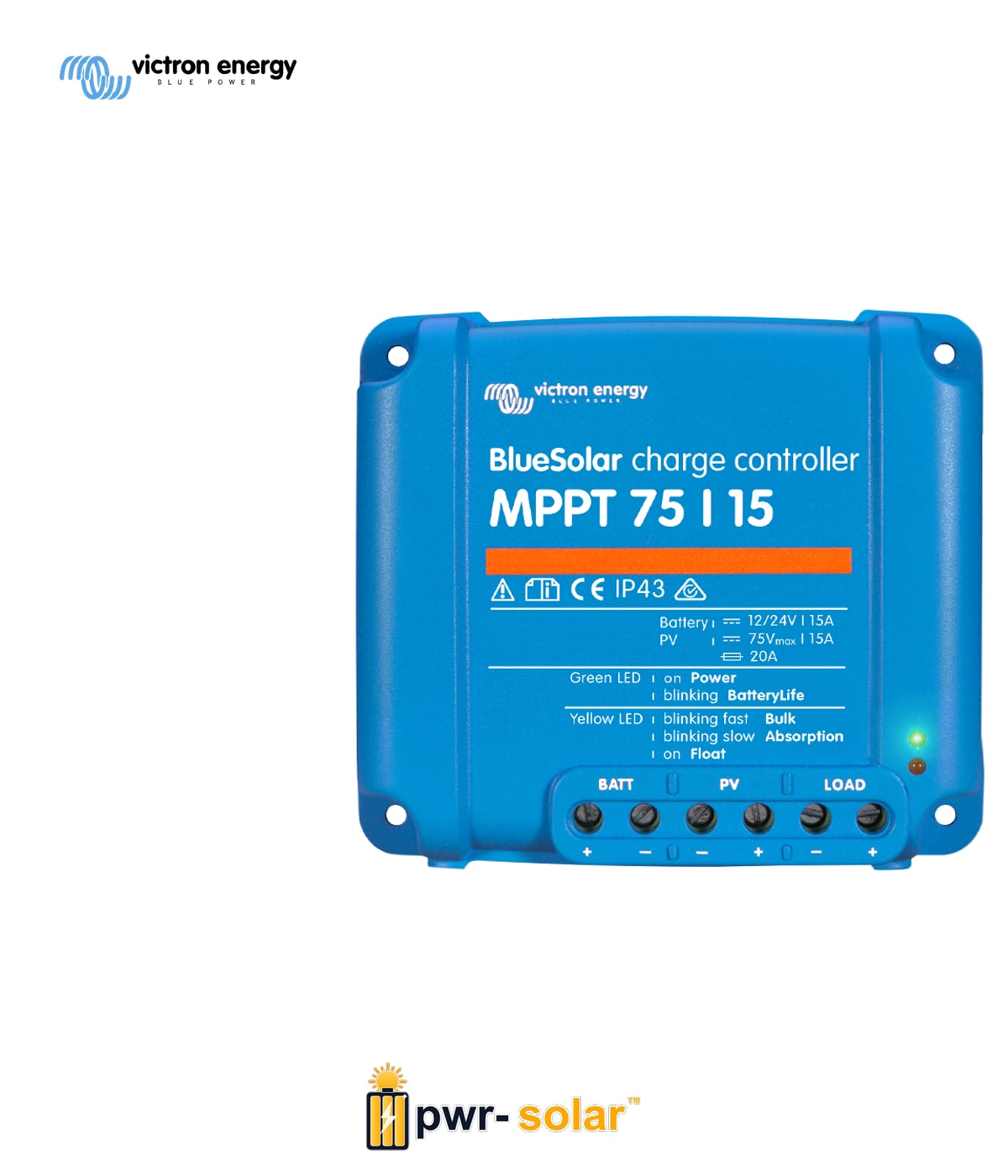 VICTRON - BlueSolar MPPT 100/20