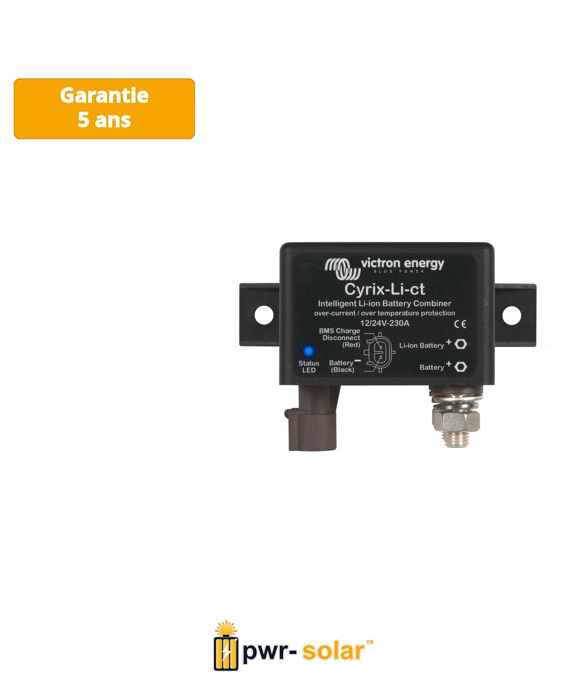 VICTRON - Cyrix-Li-charge 12/24V-120A intelligent charge relay