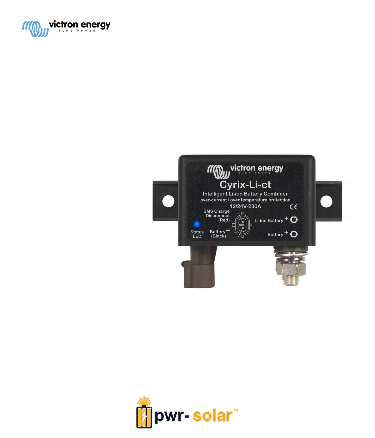 VICTRON - Cyrix-Li-charge 12/24V-120A intelligent charge relay