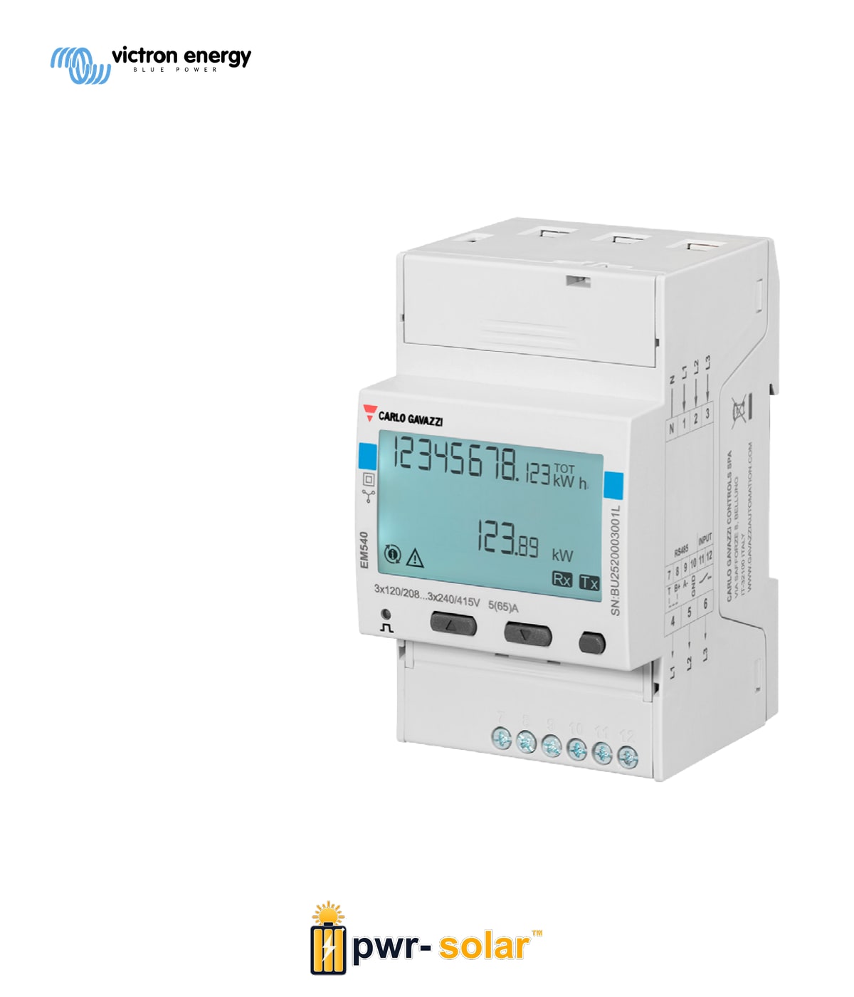 VICTRON - Energy Meter EM540 - 3 phase - max 65A/phase
