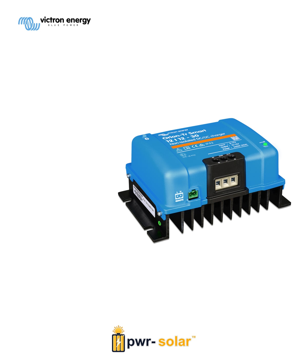 VICTRON - Orion-Tr Smart 12/12-30A (360W) Non-isolated DC-DC charger