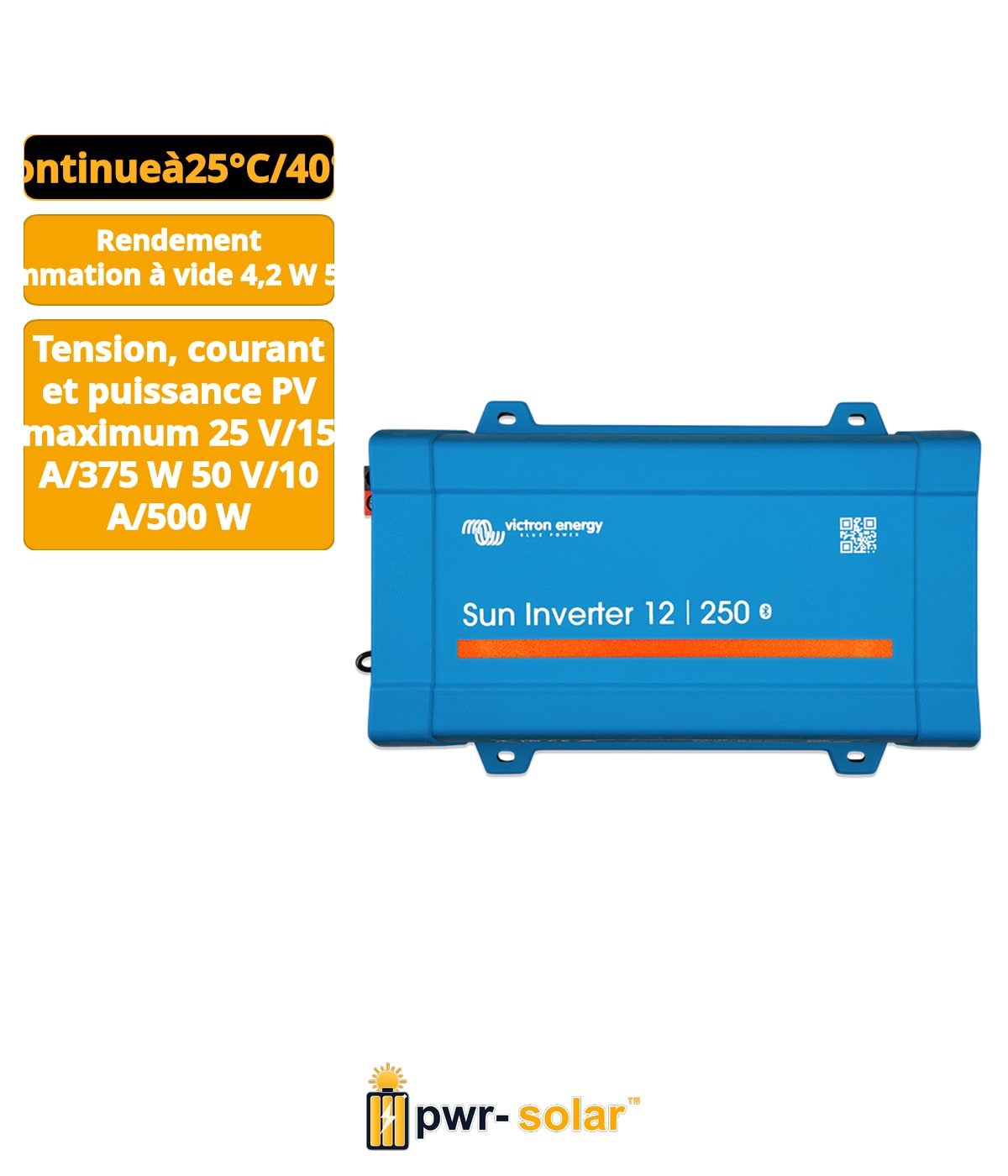 VICTRON Sun Inverter 12/250-15 IEC