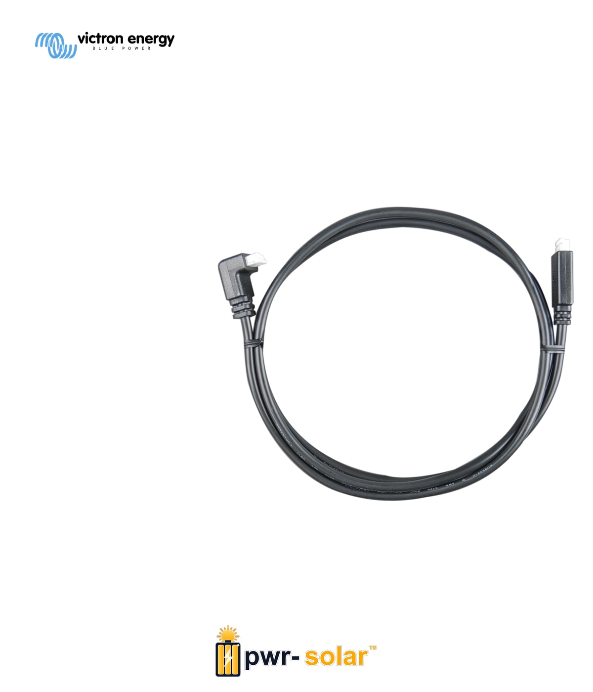 VICTRON - VE.Direct Cable 5m (one side Right Angle conn)