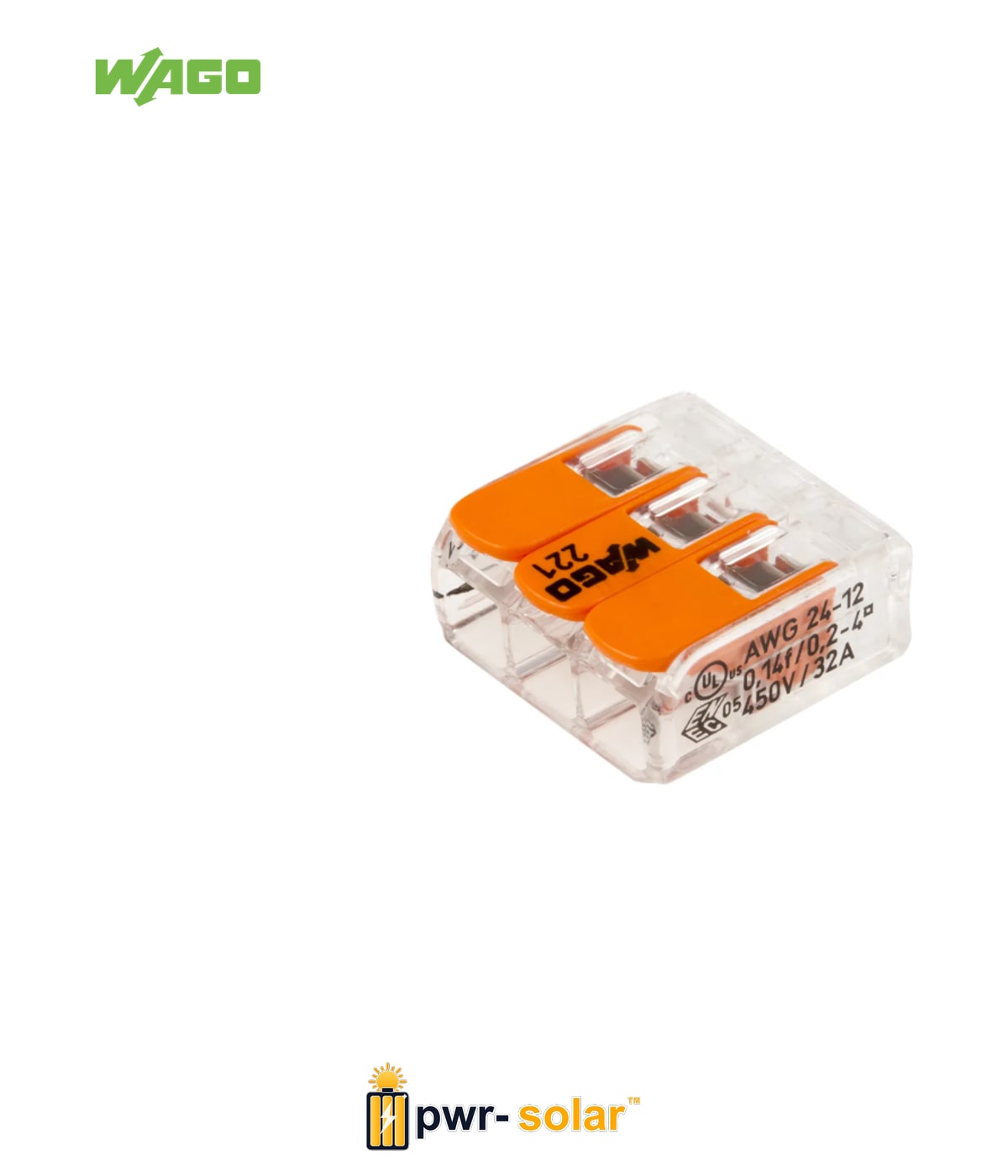 WAGO Borne de connexion