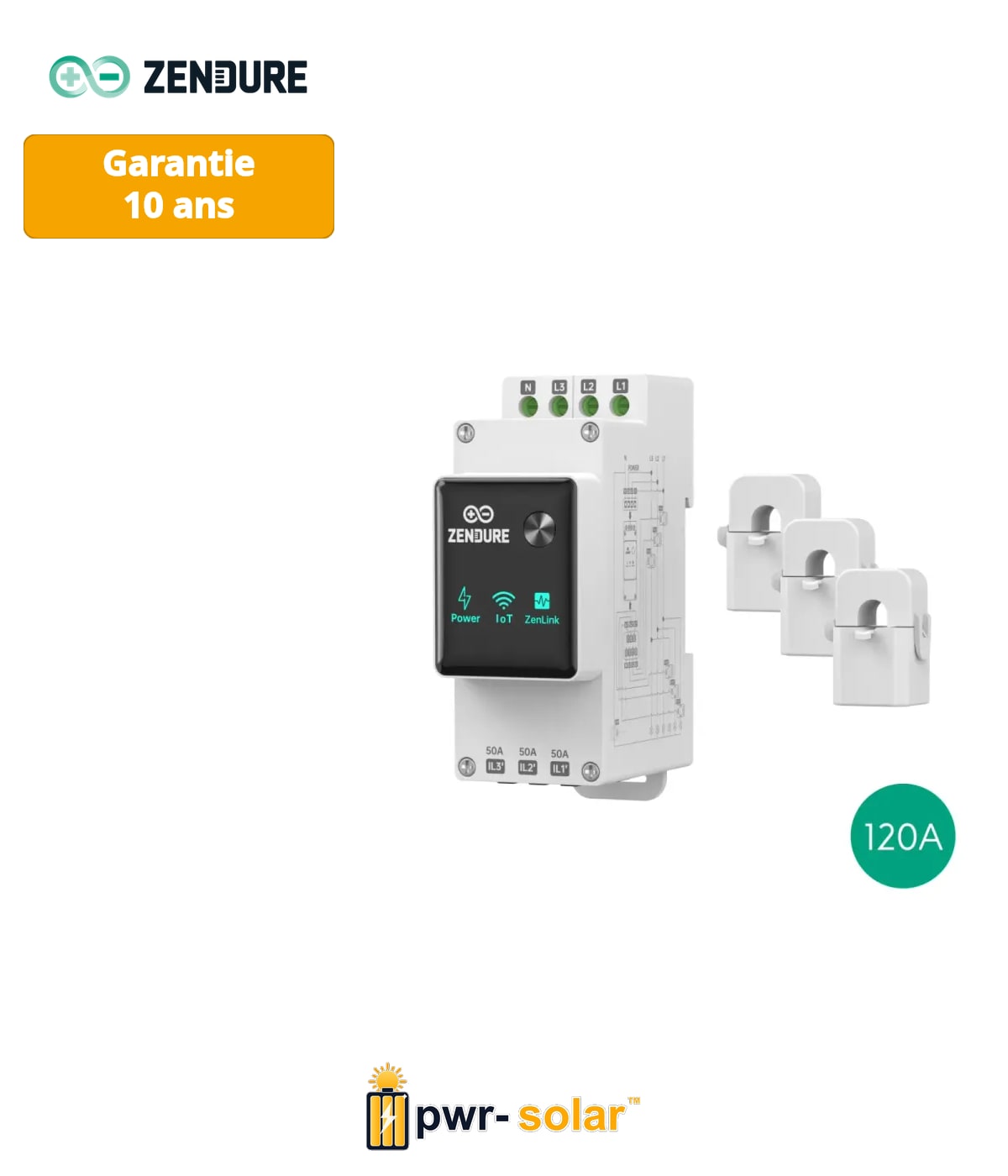 ZENDURE - Compteur intelligent 3CT Zendure