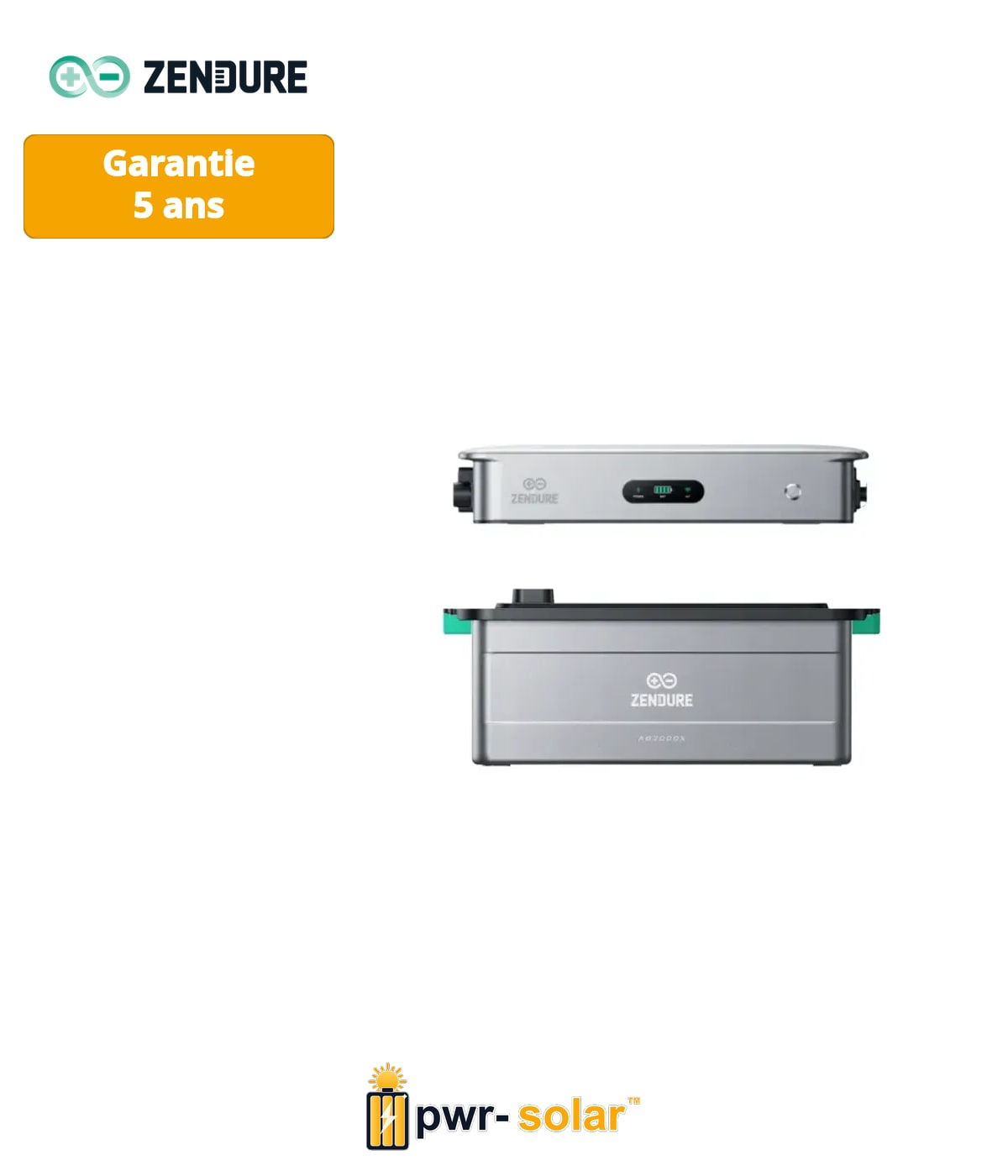 ZENDURE - Pack Zendure SolarFlow 2400 AC + Batterie AB3000X