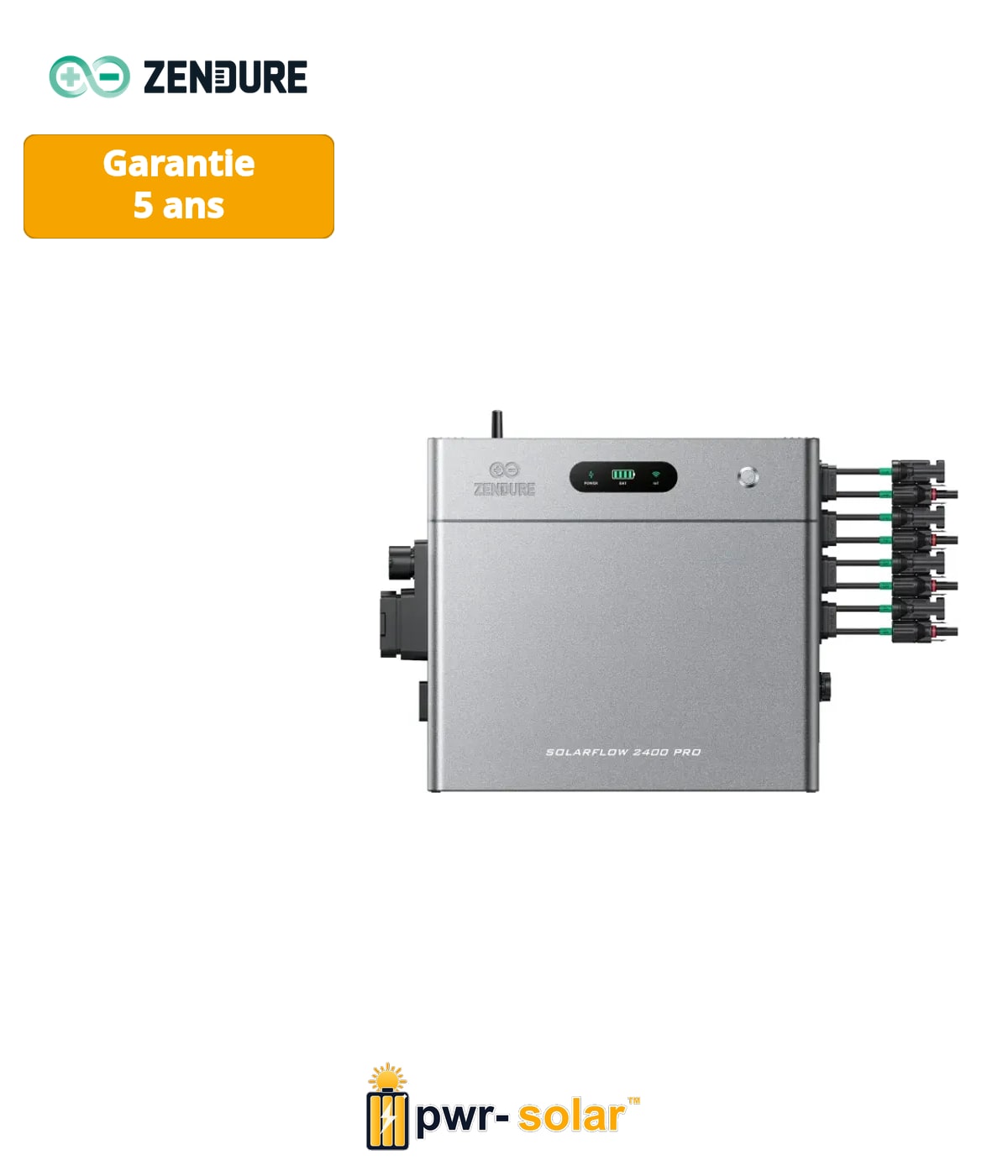 ZENDURE - Solarflow 2400 PRO - batterie Plug And Play 2,4kWh