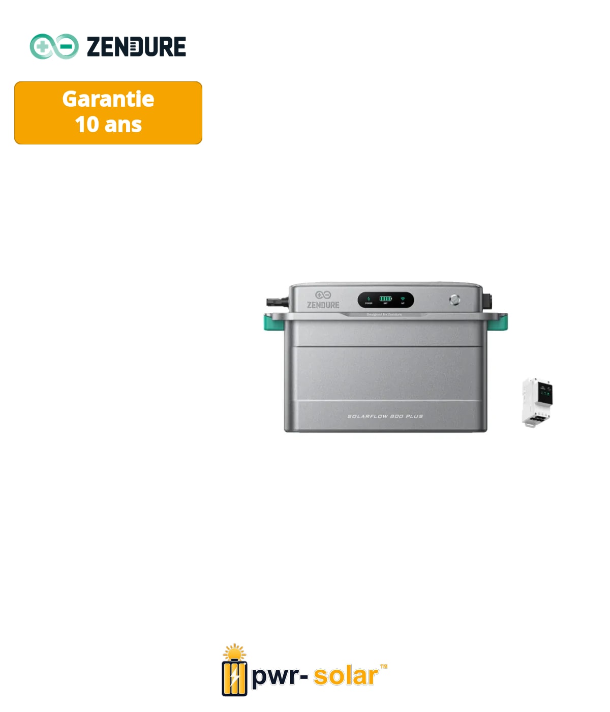ZENDURE - Solarflow 800 Plus - Batterie Plug And Play 800W / 1920Wh